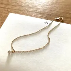 4°Cブレスレット　ダイヤ付き