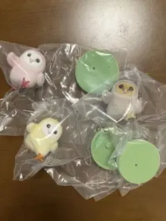 走るメンフクロウの赤ちゃん　スタンドフィギュア