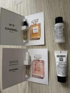 CHANEL サンプル香水 N°5 COCO マドモアゼル おまけ2点付 新品