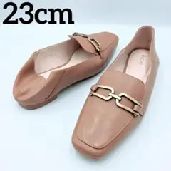 ✨新品同様✨ピシェアバハウス　ビットローファー　本革　バブーシュ　23 ブラウンのサムネイル