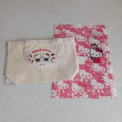 資生堂オンラインストア×ハローキティ オリジナル ミニトート、クリアファイル