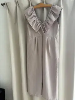 フリル　オールインワン　サロペット　小柄さん　Sサイズ　向き