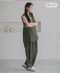 LOWRYSFARM　新品未使用品　ホップサックセットアップ