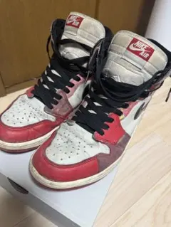 NIKEエアジョーダン×スパイダーマン(青紐付き)