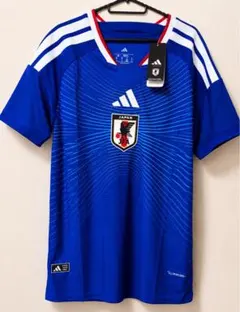 日本代表風 サッカーユニフォーム ブルー 新品タグ付き Mサイズ インポート品