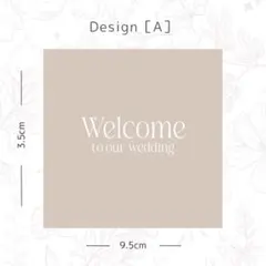 ꒰ ウェルカムミラー ꒱ステッカー　ウェルカムスペース オーダーメイド 結婚式