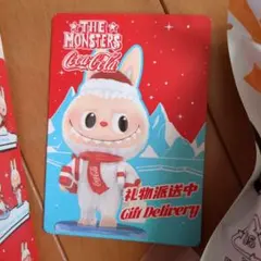 ポップマート　ラブブ コカ・コーラフィギュア