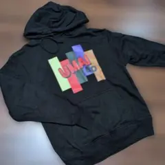 【限定コラボ】BEAMS × うまい棒 スウェットパーカー M 黒 やおきん