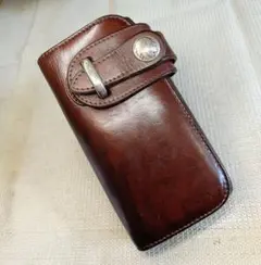 肉厚重厚 ALZUNI ライダースウォレット バイカーズウォレット 長財布 本革