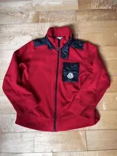 MONCLER 赤 フリース　8Y 130センチ程度