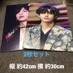 BTS テテ テヒョン 展示会 パネル プレミアムフォト 2枚セット