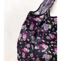 マイメロ 黒 トートバッグ お洒落なデザイン ☆★ ラスト1点