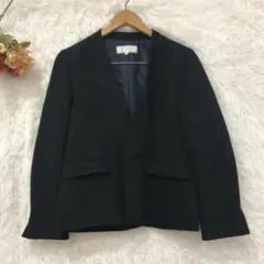 ★ロぺピクニック★ノーカラージャケット 【L】 フォーマル リクルート