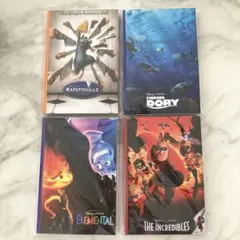 ハッピーくじ ピクサー2025 H賞 ポストカードブックセット　ディズニー