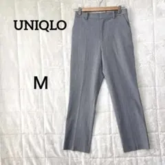 ユニクロ 【Ｍ】グレー スラックス オフィスカジュアル