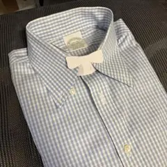 Brooks Brothers ノンアイロンボタンダウンシャツ　クリーニング済み