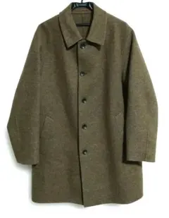 【美品】Lサイズ UNIQLO ユニクロ Ｃ ステンカラーコート ブラウン