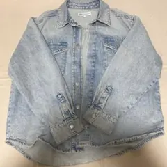 ZARA ライトブルー デニムジャケット