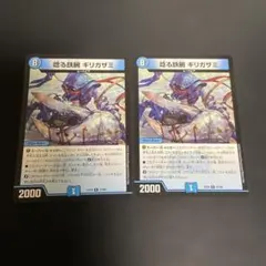 唸る鉄腕ギリガザミ 2枚セット
