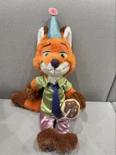 ディズニーストア ニック・ワイルド ぬいぐるみフォーマル ズートピア2