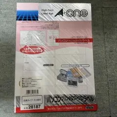 A-one パソコンプリンタ用ラベル 28187のサムネイル