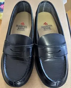 HARUTA KIDSローファー　19センチ　備品　黒