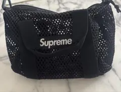Supreme メッシュ ショルダーバッグ ブラック - メルカリ
