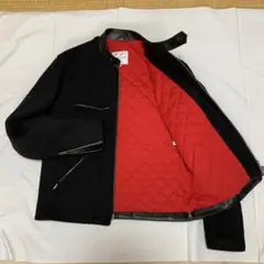 【美品】　ルイスレザー　メルトン生地　シングルライダース　ユナイテッドアローズ