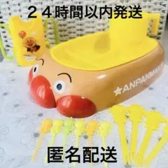 【非売品】　アンパンマン　お子様　ランチプレート　コップ　スティック　セット