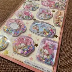 Kサンリオシール　ウォーターシート　マイメロディ ハローキティシール