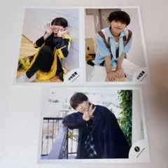 少年忍者 深田竜生 プロフィールオフショット  サマステ 公式写真　3枚セット