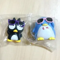 サンリオ はぴだんぶい グラサンばちばちフィギュア バッドばつ丸 タキシードサム