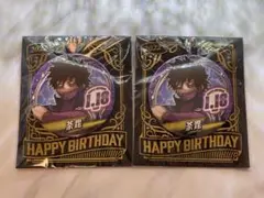ヒロアカ　荼毘　ジャンプショップ　バースデイ缶バッジ2022 2点セット