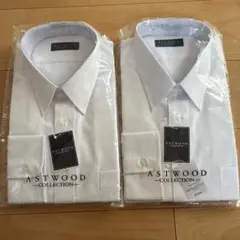 伊勢丹メンズ 新品長袖ワイシャツASTWOOD 2枚セット　白