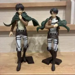 進撃の巨人 エレン リヴァイ Grandistaフィギュアセット - メルカリ
