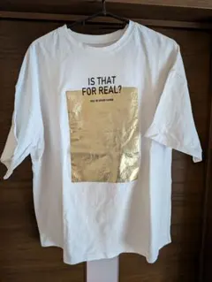 ロゴプリント Tシャツ ホワイト