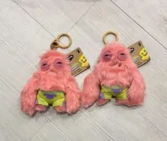 FUGGLER ファグラー　スポンジボブ　キーリング　ぬいぐるみ　パトリック