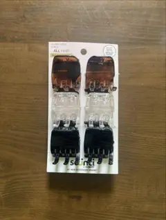 scunci （スクンチ）クロウクリップ 6個セット ヘアクリップ