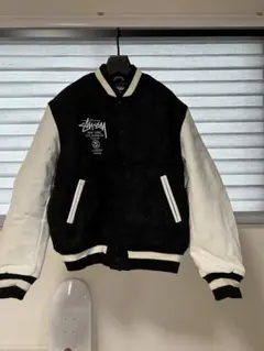 00s Stussy Varsity Jacket ワールドツアー25周年
