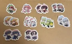 カラフルピーチ 展示会 ステッカー