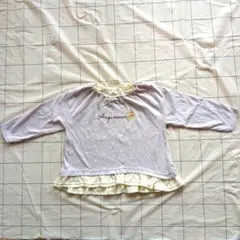 アンパンマン 長袖カットソー ラベンダー　サイズ95