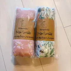 Kangobaby Muslin Swaddle 2枚セット