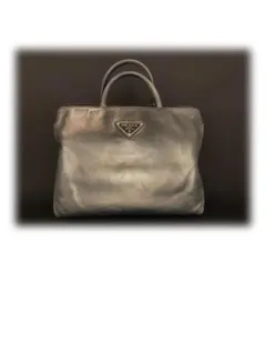 PRADA レザー トートバッグ ブラック
