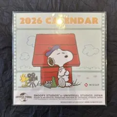スヌーピー 2026年　卓上カレンダー　日本生命