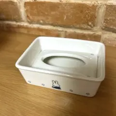 ミッフィー　ティッシュケース　陶器