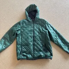 old UNIQLOキルティング ダウンジャケット グリーン