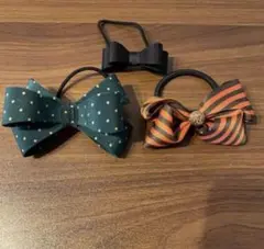 【未使用＆数回使用】ヘアゴム♡リボン3点セット