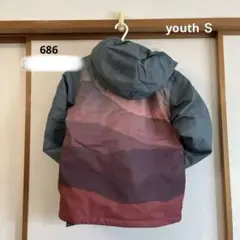 686 Youth スノーボードジャケット　キッズ　S 120 130