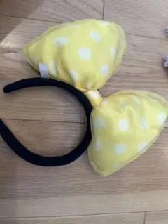 ポルカドットリボンカチューシャ