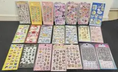 まとめ売り　おはじきシール　おしりシール　 立体シール　ぷくぷく　ステッカー等
